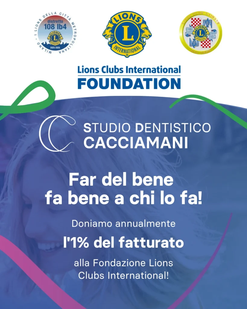 Studio Dentistico Cacciamani sostiene LCIF
